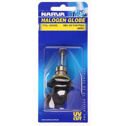 Narva HB4 (9006) 12V 51W Halogen Headlight Globe