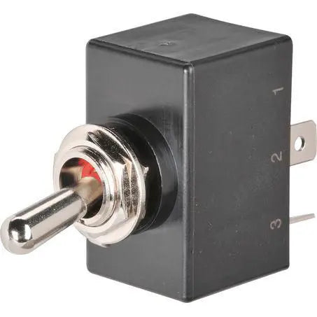 Narva Waterproof Heavy Duty Toggle Switch Off/On DPST - 25A @ 12V