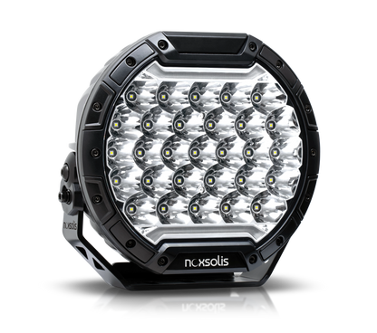 Noxsolis 9" LED Driving Lights - Spot Beam - 21,000 Lumens (Pair)