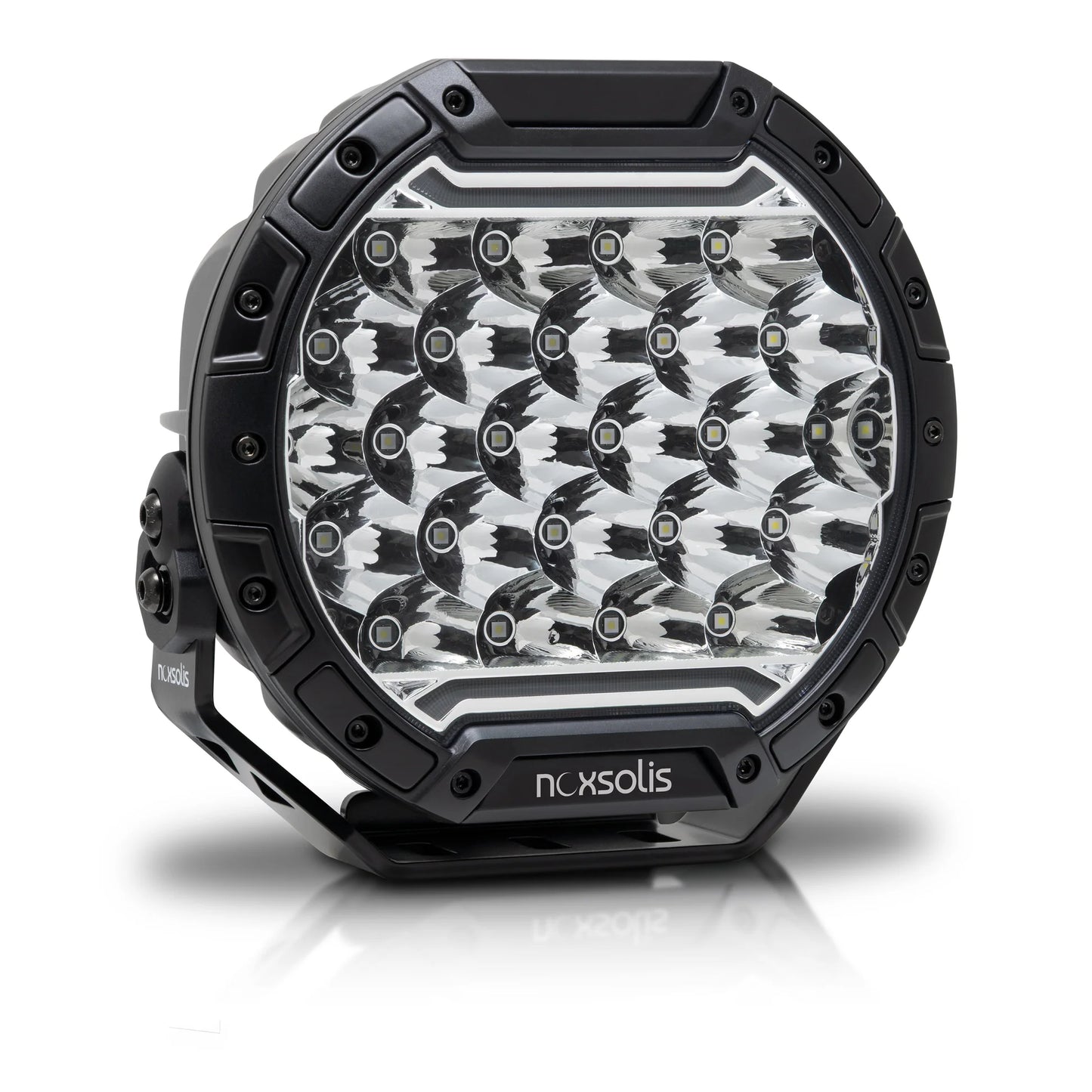 Noxsolis NX730 7 Inch LED Driving Light with Dual Colour Position Light