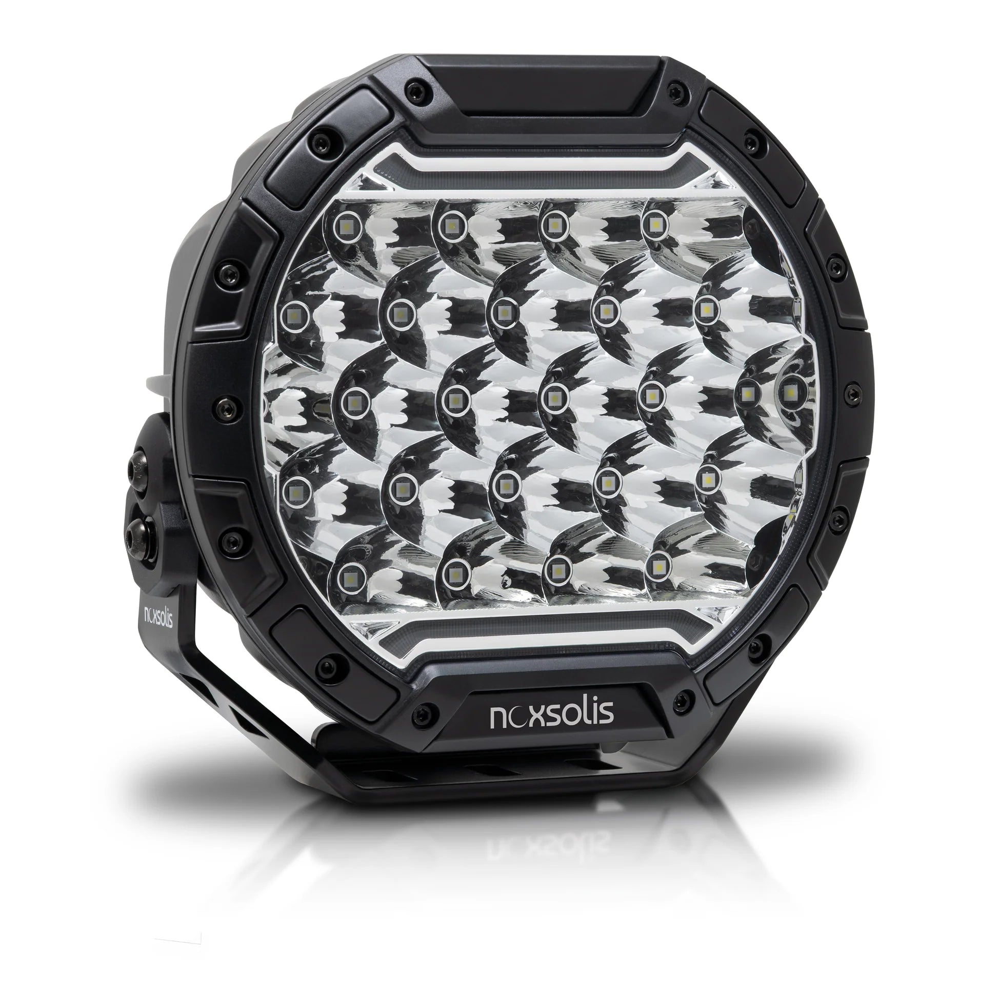 Noxsolis NX730 7 Inch LED Driving Light with Dual Colour Position Light