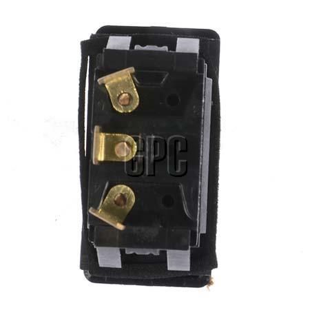 Rocker Switch Mom On/Off Momentary On SPDT (Contacts Rated 16A @ 12 or ...