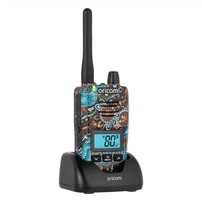 Oricom DTX600WA Walkabout IP67 5 Watt Handheld UHF CB Radio