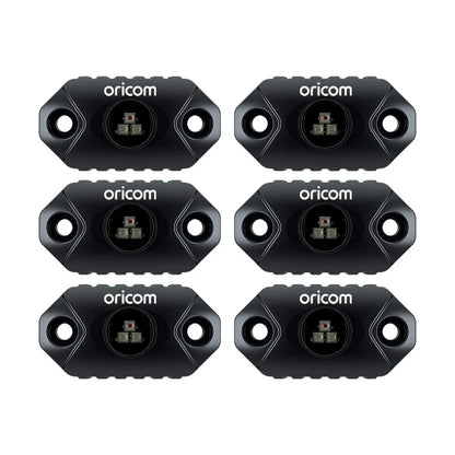 Oricom LED Rock Light 6 Pack (RGB) model RKLBT6RGB