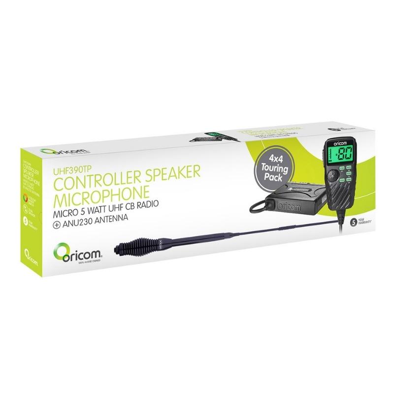 Oricom UHF390 UHF CB Radio + ANU230 6.5dBi Antenna