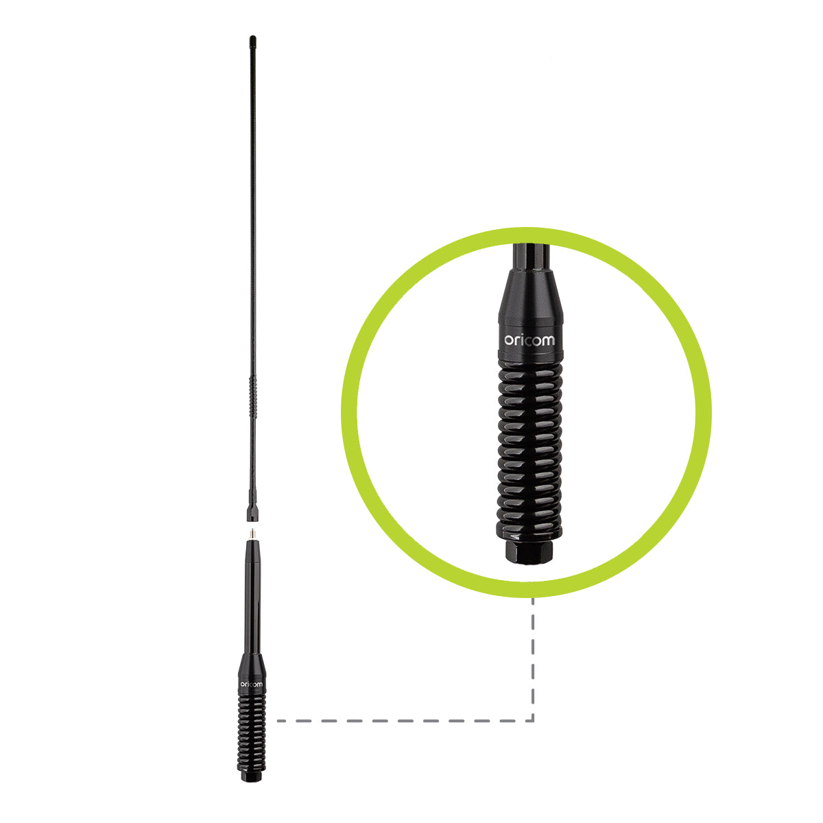Oricom UHF390 UHF CB Radio + ANU240 6.5dBi Antenna