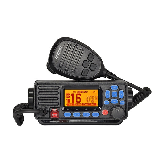 Oricom VHF DSC Fixed Mount Marine Radio with Built in GPS Receiver