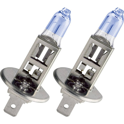 Philips WhiteVision H1 12V 55W Headlight Globes Twin Pack 12258WHVS2
