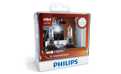 Philips X-tremeVision HB4 Headlight Globe 9006XVSM