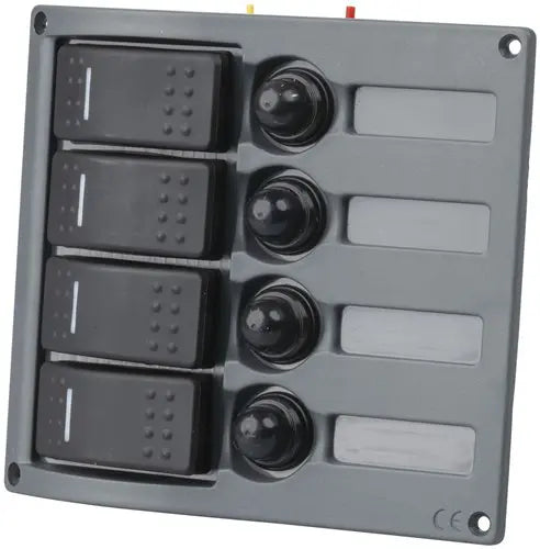 Powertech 4-Way IP66 Marine Switch Panel – SZ1906