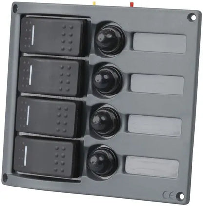 Powertech 4-Way IP66 Marine Switch Panel – SZ1906