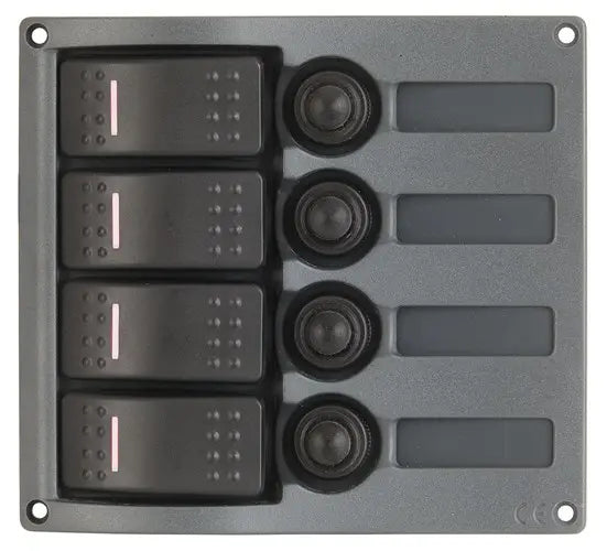 Powertech 4-Way IP66 Marine Switch Panel – SZ1906