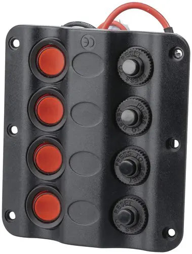 Powertech 4-Way Switch Panel with Circuit Breakers – SZ1902