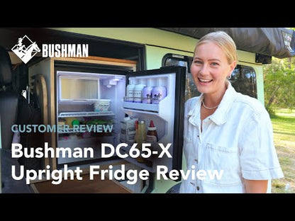 Bushman DC65X 65L Upright Fridge/Freezer - 12V / 24V Off-Grid
