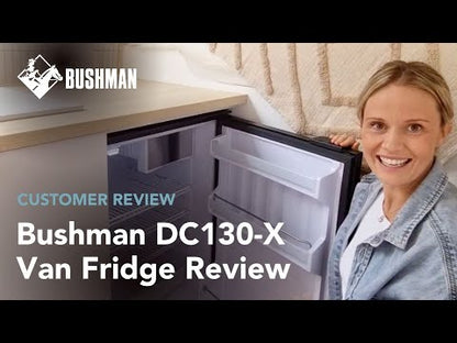 Bushman DC130X 130L Upright Fridge/Freezer - 12V / 24V Off-Grid