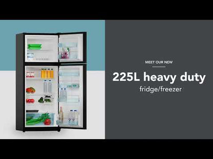 Bushman DC225L-X Upright Fridge/Freezer - 12V / 24V Off-Grid