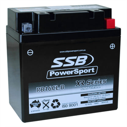 RB16CL-B SSB XR Series Motorcycle Battery
