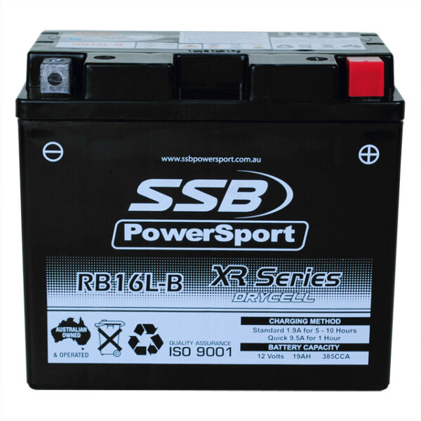RB16L-B SSB XR Series Motorcycle Battery