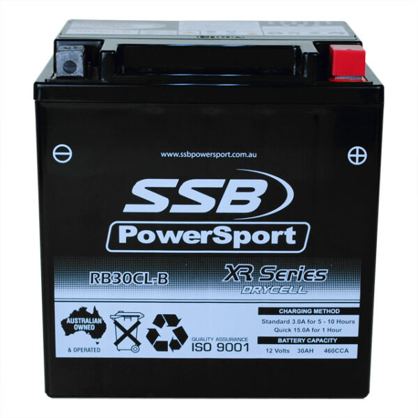 RB30CL-B SSB XR Series Motorcycle Battery