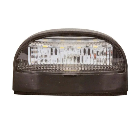 RoadVision LED Licence Plate Light 10-30V Surface Mount Black Body