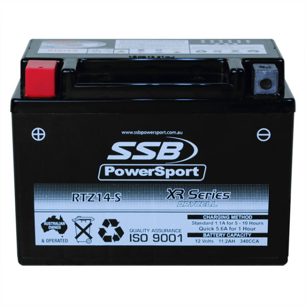 RTZ14-S SSB XR Series Motorcycle Battery