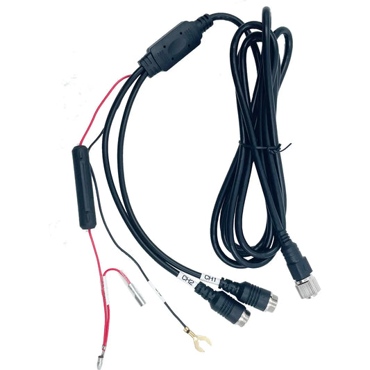 Safety Dave 9-Pin Power Loom (AHD) - Heavy Duty Camera Power & Video Cable