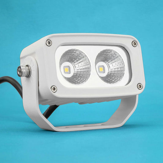 STEDI Marine White 20W Twin LED Flood Light