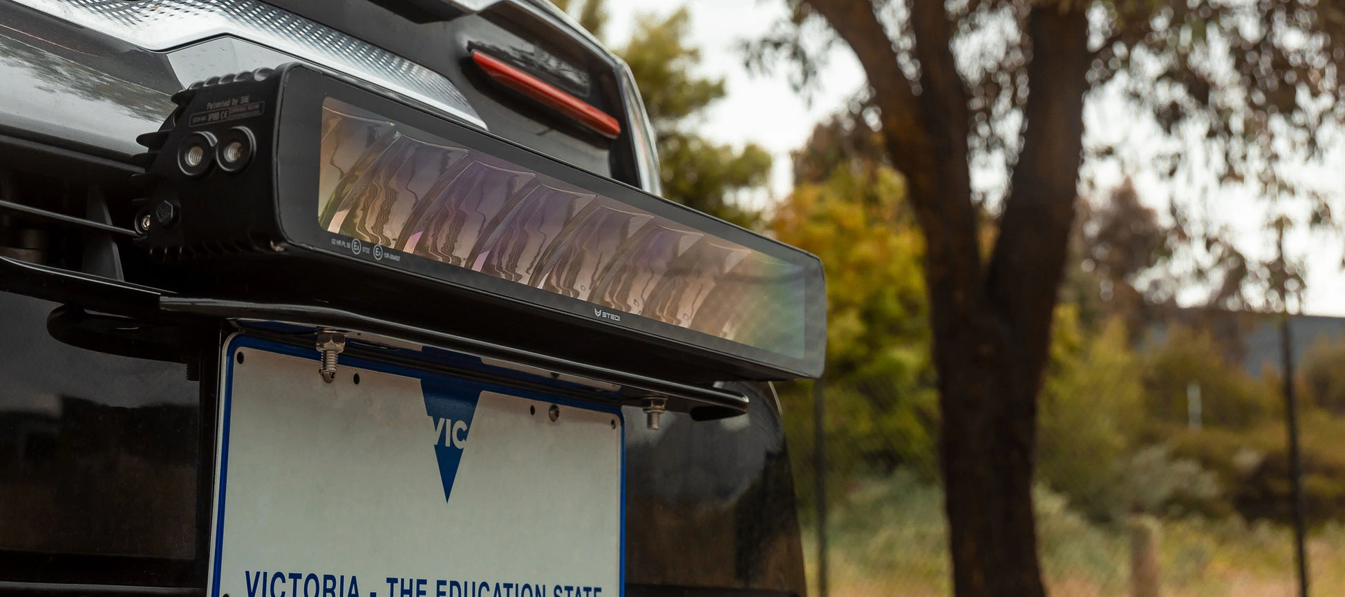 STEDI Number Plate Light Mounting Bracket (BRKNMPL-BLK-1)