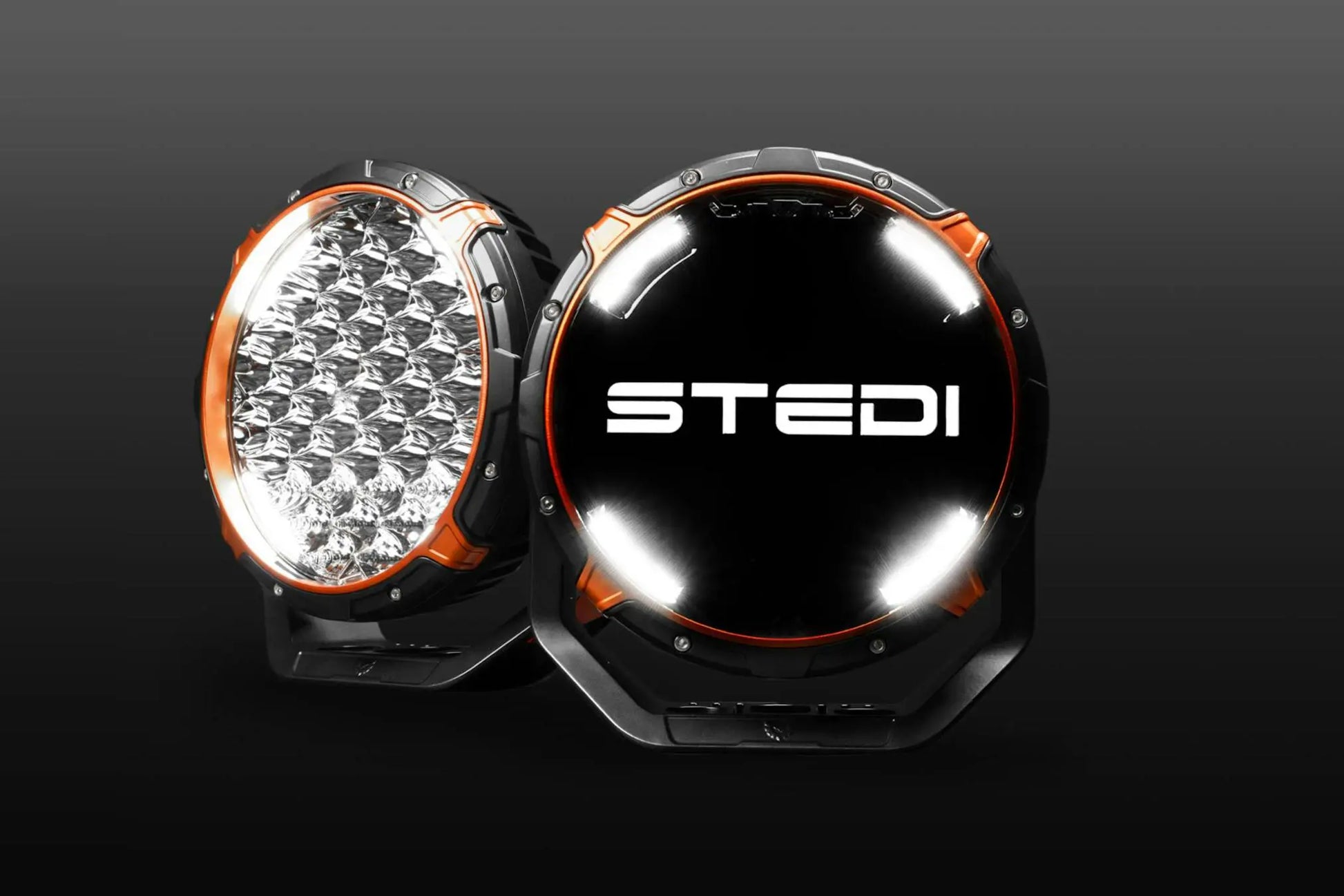 STEDI Type-X™ Pro Plus DRL Full Kit - 8.5" Rugged Style LED Driving Lights