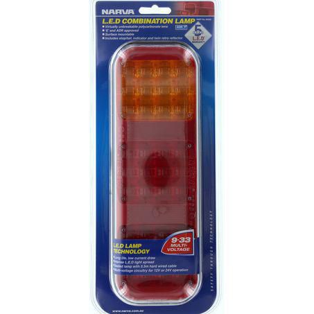 Stop/Tail/Indicator Light LED 9 to 33V