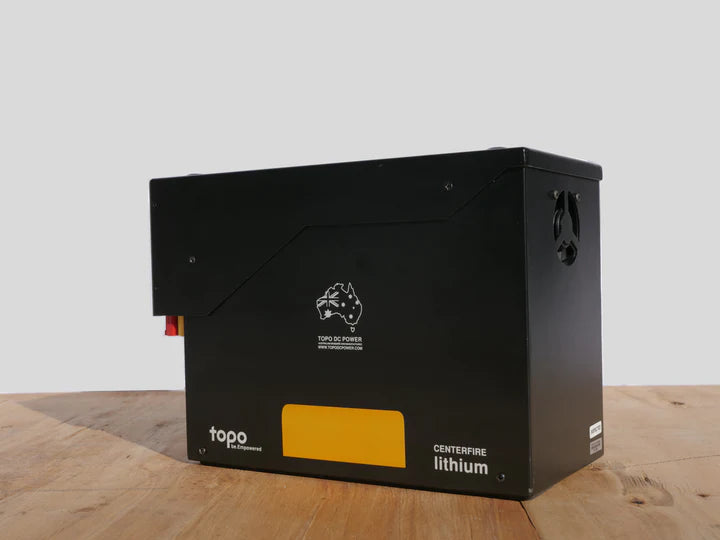 TOPO Wireless Ready 12V/72AH Centrefire Lithium Complete Package
