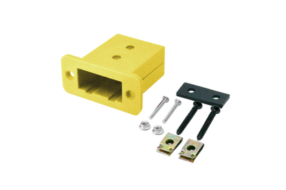 Trailer Vision 50A Anderson Connector Cover Assembly (TVF-ANDO-50) Yellow