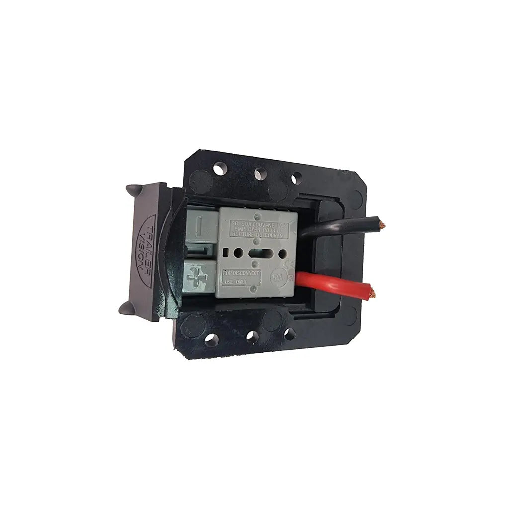 Trailer Vision 50A Anderson Connector Surface Side Mount - Heavy-Duty Housing