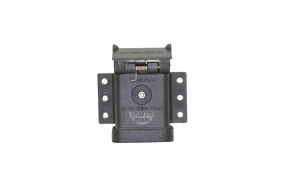 Trailer Vision Black 50 Amp Surface Mount Anderson Connector Cover with Red LED