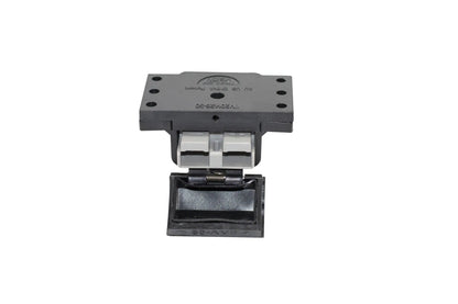 Trailer Vision Black 50 Amp Surface Mount Anderson Connector Cover with Red LED