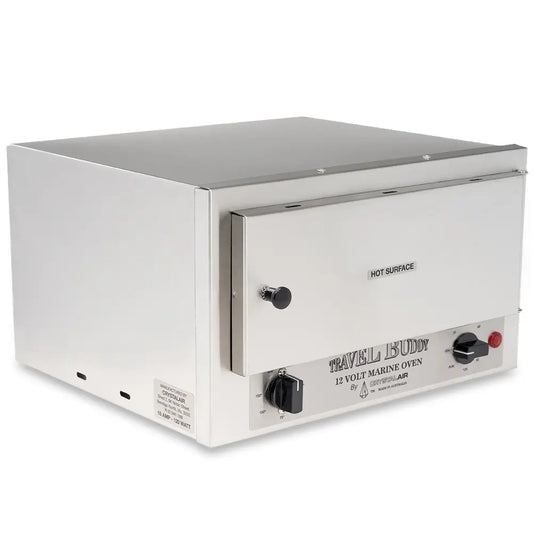 Travel Buddy 12 Volt Marine Pie Oven on a white background