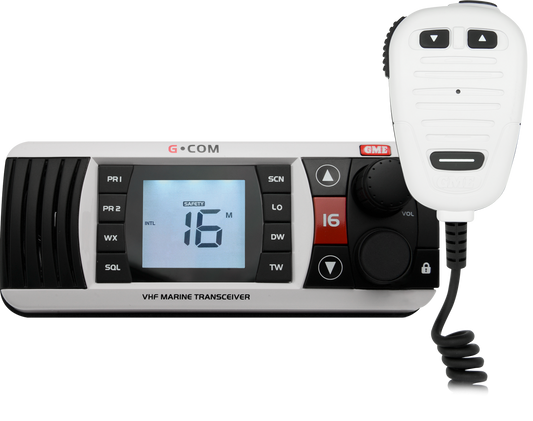 GME VHF Marine Radio - White