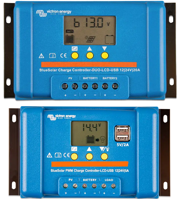 Victron BlueSolar DUO LCD & USB Solar Charge Controller