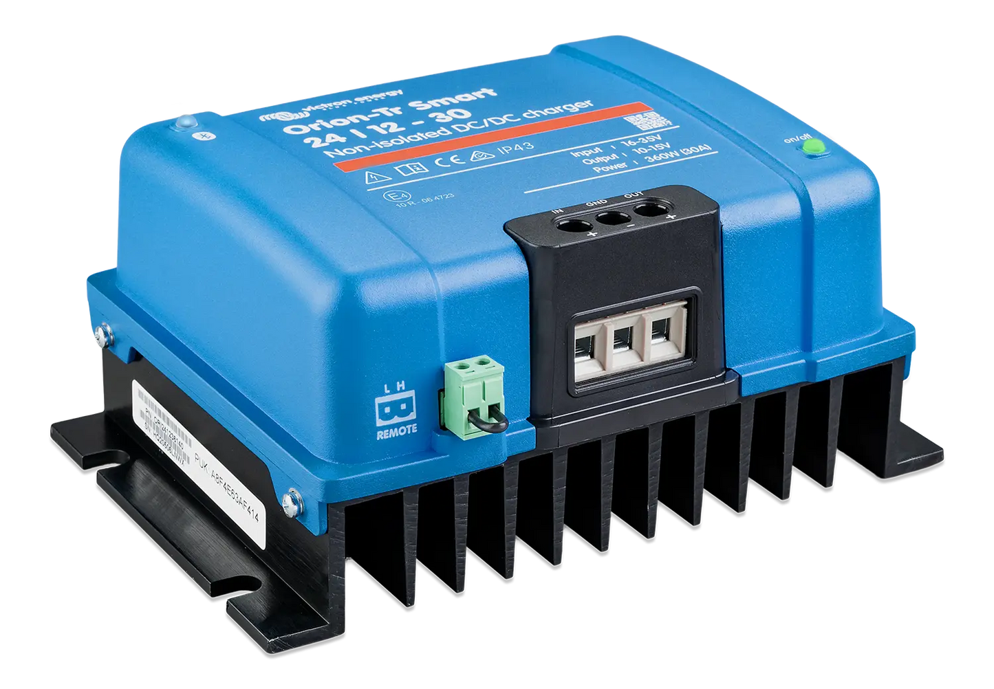 Victron Orion-Tr Smart 24V to 12V 30A DC-DC Charger Non-Isolated