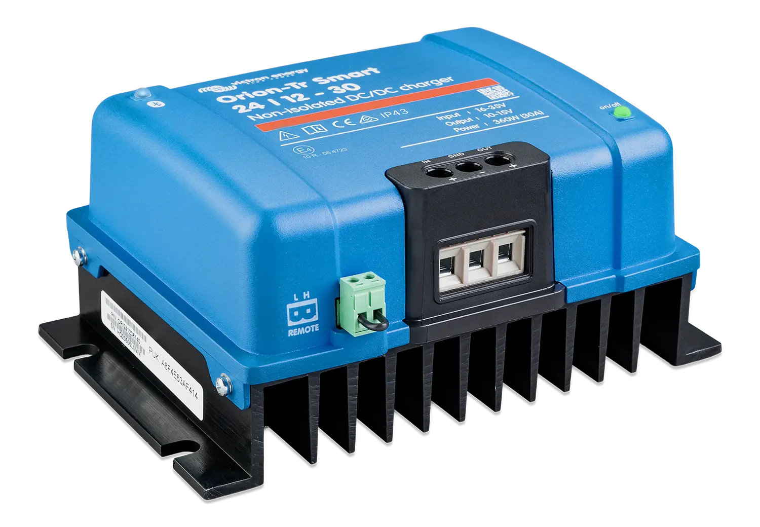 Victron Orion-Tr Smart 24V to 12V 30A DC-DC Charger Non-Isolated