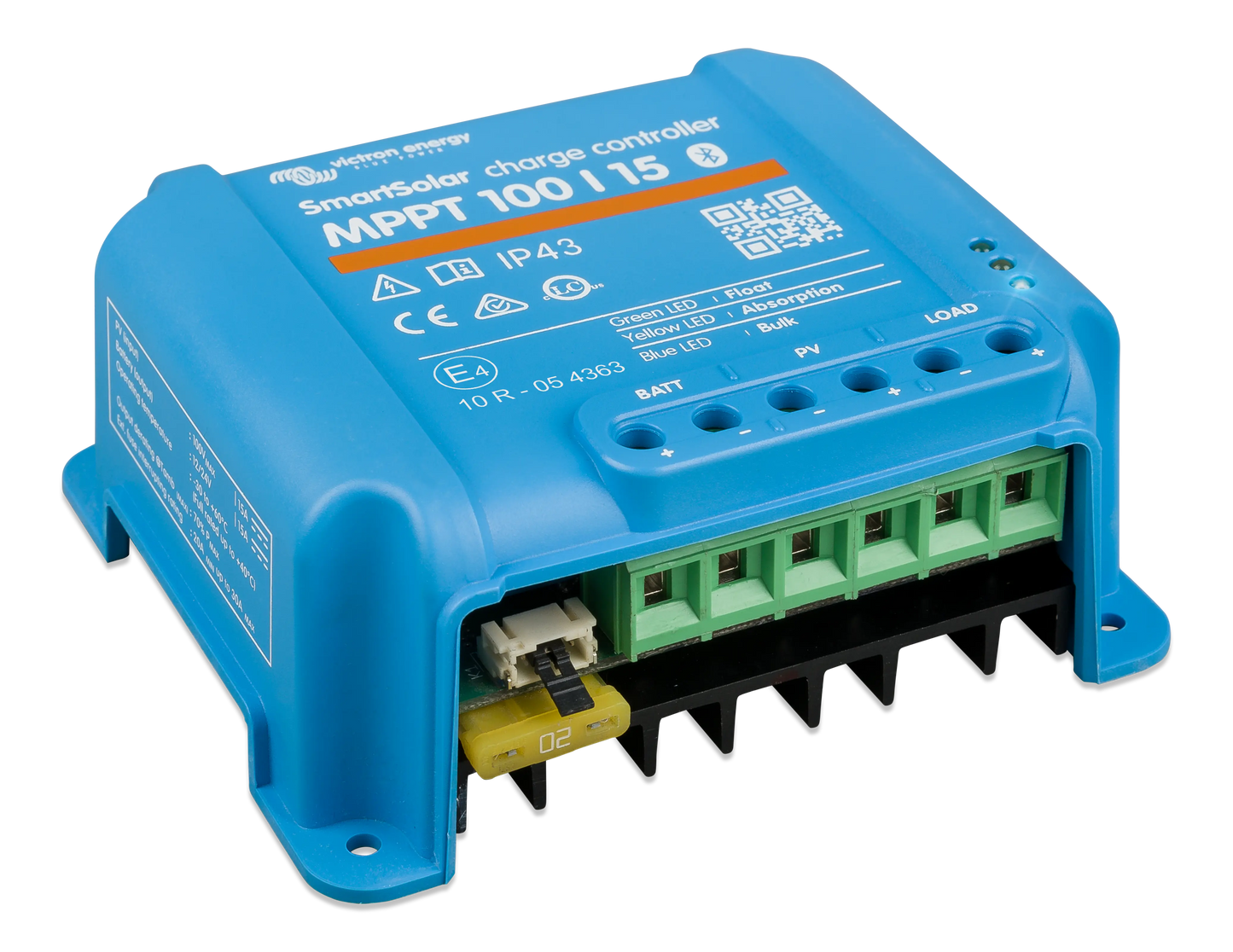 Victron SmartSolar MPPT 100/15 Solar Charge Controller - 12V/24V 15A