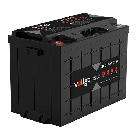 VoltGo VLRV1280A 12.8V 100Ah Bluetooth LiFePO4 Deep Cycle Battery