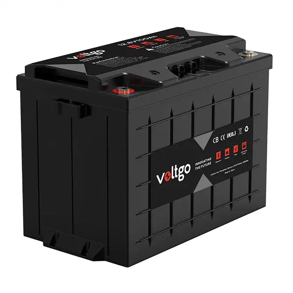 VoltGo VLRV1280A 12.8V 100Ah Bluetooth LiFePO4 Deep Cycle Battery